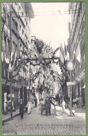 CPA - SEINE MARITIME - ROUEN - MILLÉNAIRE NORMAND 1911, RUE DE LA GROSSE HORLOGE DÉCORÉE - Belle Animation, Commerces - Rouen