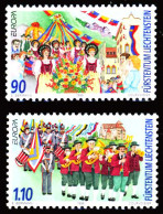 LIECHTENSTEIN 1998 Nr 1165-1166 Postfrisch S54556A - Nuevos