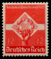 3. REICH 1935 Nr 572y Ungebraucht X85D63A - Unused Stamps