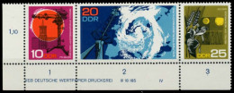DDR ZUSAMMENDRUCK Nr WZd189 DV IV Dgz Postfrisch 3ER ST X8D0BAE - Zusammendrucke