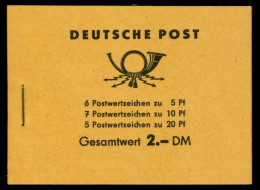 DDR MARKENHEFTCHEN Nr MH3b1 Postfrisch MH X8D7AAE - Booklets