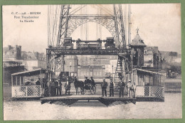 CPA - SEINE MARITIME - ROUEN - PONT TRANSBORDEUR - LA NACELLE  - Belle Animation, Attelage - Rouen