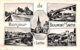 72-BEAUMONT SUR SARTHE-N°521-H/0143 - Beaumont Sur Sarthe