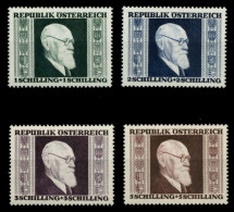 ÖSTERREICH 1946 Nr 772A-775A Postfrisch S23E14E - Unused Stamps