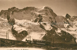 13308590 Zermatt VS Mit Bergbahn Und Breithorn Zermatt VS - Sonstige & Ohne Zuordnung