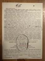 Messire Alfred D’Hoop *1868 Gand +1934 Ixelles Notre Dame De La Cambre Hermans De Heel De Vinck De Winnezeele Henry De F - Obituary Notices