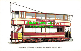 R522329 London County Council Tramways No. 1763. Class E. 1. Built 1920. By Hurs - Autres & Non Classés