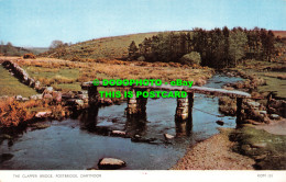 R522375 Dartmoor. Postbridge. The Clapper Bridge. Jarrold. Cotman Color - Welt