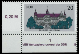 DDR 1986 Nr 3033 Postfrisch ECKE-ULI X0D27AE - Neufs