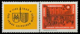 DDR ZUSAMMENDRUCK Nr WZd121 Postfrisch WAAGR PAAR SBB76BE - Se-Tenant