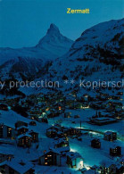 13305774 Zermatt VS Matterhorn Nacht Zermatt VS - Other & Unclassified