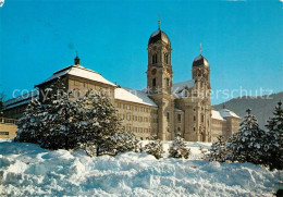 13305708 Einsiedeln SZ Kloster Im Winter Einsiedeln SZ - Sonstige & Ohne Zuordnung