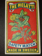 Manufactured Sweden - Matchbox Labels