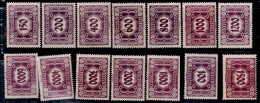 AUSTRIA 1922 POSTAGE DUE MI No 118-31 MNH VF!! - Impuestos