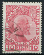 LIECHTENSTEIN 1912 Nr 2x Gestempelt X28E02A - Gebruikt