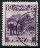 LIECHTENSTEIN 1930 Nr 96B Gestempelt X28E192 - Gebruikt