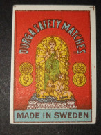 Manufactured Sweden - Matchbox Labels