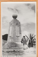 Ecuador Old Real Photo Postcard - Ecuador