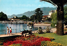 13303238 Locarno Lago Maggiore Lungolago Uferpromenade Am See Locarno Lago Maggi - Autres & Non Classés