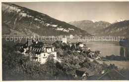 13302970 Spiez Thunersee BE Hotel Kurhalle Burg Panorama Spiez Thunersee BE - Autres & Non Classés