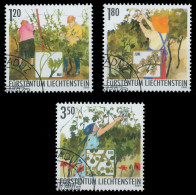 LIECHTENSTEIN 2003 Nr 1316-1318 Gestempelt X29878A - Usados