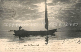 13301863 Neuchatel NE Lac De Neuchatel Bateau Neuchatel NE - Andere & Zonder Classificatie