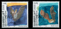 LIECHTENSTEIN 2005 Nr 1389-1390 Gestempelt X29885E - Oblitérés