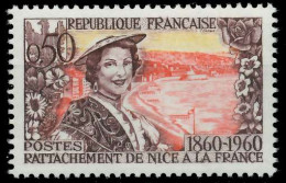 FRANKREICH 1960 Nr 1295 Postfrisch X625612 - Unused Stamps