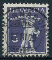 SCHWEIZ 1909 Nr 112I Zentrisch Gestempelt X6C2A32 - Usati