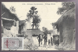 Haute Volta. Village Diola (A17p13) - Burkina Faso