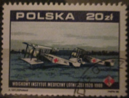 POLAND ~ 1988 ~ S.G. NUMBERS S.G. 3177. ~ AIRCRAFT ~ VFU #03543 - Used Stamps