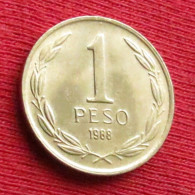 Chile 1 Peso 1988 Chili  W ºº - Chile