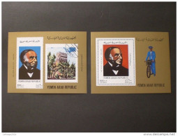 YEMEN 1981 Airmail Sir Rowland Hill Commemoration RARE !! $$$$$$$$ MNH - Jemen