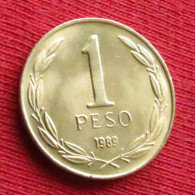 Chile 1 Peso 1989 Chili  W ºº - Cile