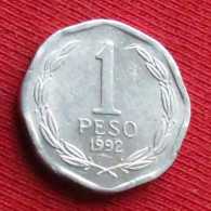 Chile 1 Peso 1992 Chili  W ºº - Chile