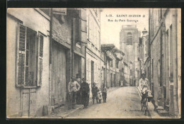 CPA Saint-Dizier, Rue Du Petit Sauvage, Vue De La Rue  - Saint Dizier