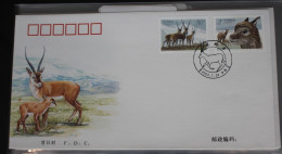 China Volksrepublik 3455-3456 Auf Brief Als FDC #BC373 - Otros & Sin Clasificación