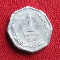 Chile 1 Peso 2006 Chili  W ºº - Chile