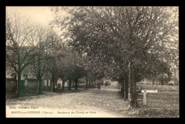 86 - MONTS-SUR-GUESNES - BOULEVARD DU CHAMP DE FOIRE - Monts Sur Guesnes