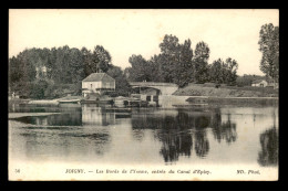 89 - JOIGNY - LES BORDS DE L'YONNE - ENTREE DU CANAL D'EPIZY - Joigny