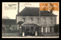 89 - SAINT-FLORENTIN - HOTEL ET CAFE DE LA GARE, M. DESBRUS PROPRIETAIRE - Saint Florentin