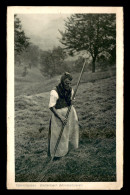 68 - BREITENBACH - MUNSTERTALERIN - FEMME -AUX MOISSONS - AGRICULTURE - Autres & Non Classés