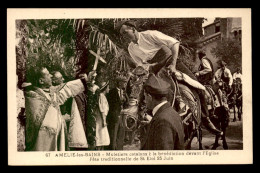 66 - AMELIE-LES-BAINS - MULETIERS CATALANS A LA BENEDICTION - FETE DE ST-ELOI LE 25 JUIN - Altri & Non Classificati