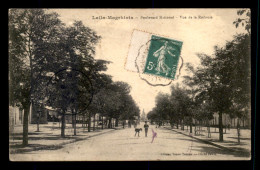 ALGERIE - MAGHNIA - LALLA-MAGHRNIA - BOULEVARD NATIONAL - VUE DE LA REDOUTE - Other & Unclassified