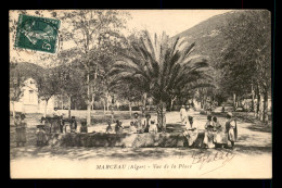 ALGERIE - MARCEAU - VUE DE LA PLACE - CACHET FACTEUR BOITIER - Andere & Zonder Classificatie