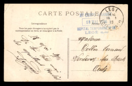 CACHET HOPITAL TEMPORAIRE N°58 - XIE CORPS D'ARMEE - LEGE (LOIRE-ATLANTIQUE) - Guerre De 1914-18