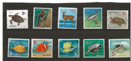 RYUKYU 1966/1967 (10V) YVERT NUEVO - Autres - Asie