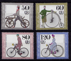 Germany BRD 1985 Mi 1238-39 ** MNH Jugendmarken Historische Fahrräder   (70085 - Other & Unclassified