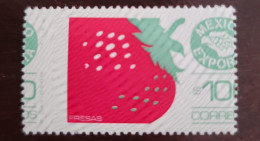 O) 1983 MEXICO,  ERROR, MEXICO EXPORTA  STRAWBERRIES SCT 1134 100p MNH - Mexico