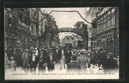 CPA Chaumont, Fête Du Grand Pardon 1928, Rue Victoire-de-la-Marne  - Chaumont